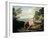 Ulysses Transformed by Athena into Beggar, 1775-Giuseppe Bottani-Framed Giclee Print