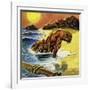 Ulysses Washed Up on the Island of Ogygia-null-Framed Giclee Print