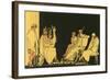 Ulysses Weeps at the Song of Demodocus-John Flaxman-Framed Giclee Print