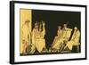 Ulysses Weeps at the Song of Demodocus-John Flaxman-Framed Giclee Print