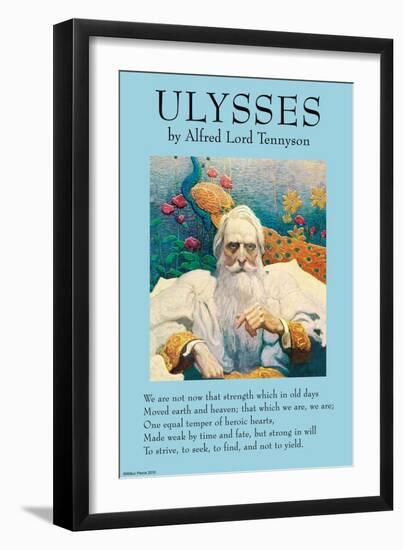 Ulysses-null-Framed Art Print