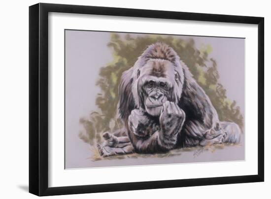 Um-M-M-Barbara Keith-Framed Giclee Print