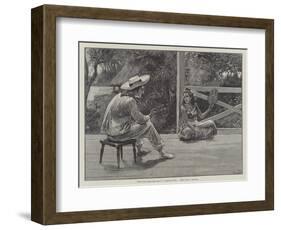 Uma, or the Beach of Falesa-Gordon Frederick Browne-Framed Giclee Print