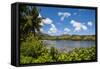 Umatac Bay, Guam, Us Territory, Central Pacific, Pacific-Michael Runkel-Framed Stretched Canvas