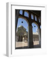 Umayyad Mosque, Unesco World Heritage Site, Damascus, Syria, Middle East-Christian Kober-Framed Photographic Print