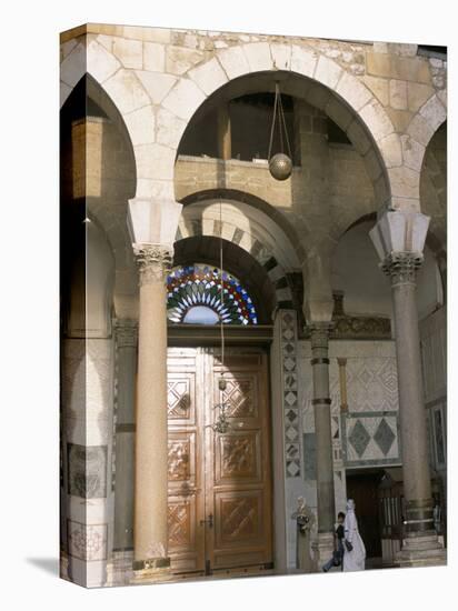 Umayyad (Omayyad) Mosque, Unesco World Heritage Site, Damascus, Syria, Middle East-Alison Wright-Stretched Canvas