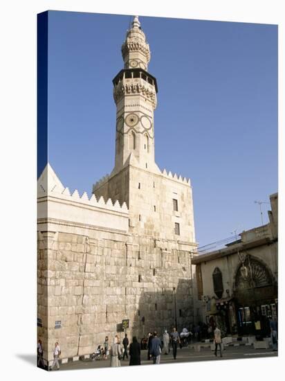 Umayyad (Omayyad) Mosque, Unesco World Heritage Site, Damascus, Syria, Middle East-Alison Wright-Stretched Canvas