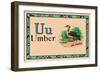 Umber-null-Framed Art Print