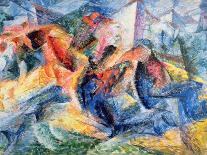 Fight in the Arcade-Umberto Boccioni-Art Print