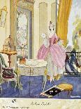 Modern-Style Scene, Theatrical Setting, Watercolor, 1922-Umberto Brunelleschi-Giclee Print