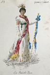 Costume Sketches for Female Characters in Premiere of Opera Fedora-Umberto Giordano-Giclee Print
