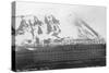 Umberto Nobile's Hangar, Base of the Airship 'Italia, Kongsfjorden, Spitzbergen, Norway, 1929-null-Stretched Canvas