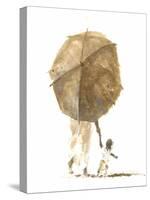 Umbrella and Child 1, 2015-Lincoln Seligman-Stretched Canvas