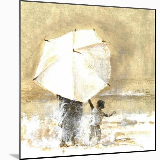 Umbrella and Child 2, 2015-Lincoln Seligman-Mounted Giclee Print