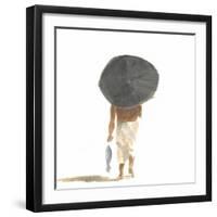 Umbrella and Fish, 2015-Lincoln Seligman-Framed Giclee Print