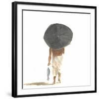 Umbrella and Fish, 2015-Lincoln Seligman-Framed Giclee Print