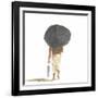 Umbrella and Fish, 2015-Lincoln Seligman-Framed Giclee Print