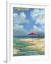 Umbrella Beachscape I-Paul Brent-Framed Art Print