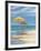 Umbrella Beachscape II-Paul Brent-Framed Art Print