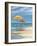 Umbrella Beachscape II-Paul Brent-Framed Art Print