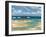 Umbrella Beachscape III-Paul Brent-Framed Art Print