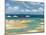 Umbrella Beachscape III-Paul Brent-Mounted Art Print