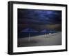 Umbrella Blues-Aydin Aksoy-Framed Photographic Print