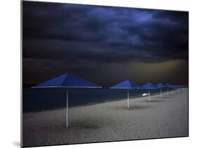 Umbrella Blues-Aydin Aksoy-Mounted Photographic Print