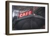 Umbrella Cafe-Moises Levy-Framed Giclee Print