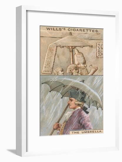 Umbrella Old, New-null-Framed Art Print