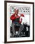 "Umbrella Repair Man," Country Gentleman Cover, April 25, 1925-Elbert Mcgran Jackson-Framed Giclee Print