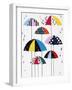 Umbrella Ways-Sydney Edmunds-Framed Giclee Print