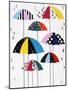Umbrella Ways-Sydney Edmunds-Mounted Giclee Print