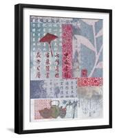 Umbrella-Helene Druvert-Framed Art Print