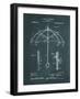 Umbrella-Patent-Framed Art Print