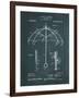 Umbrella-Patent-Framed Art Print