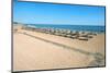 Umbrellas and Beach Chairs, Fisherman's Beach (Praia Dos Barcos), Albufeira-G&M Therin-Weise-Mounted Photographic Print