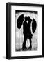 Umbrellas and Love-Loui Jover-Framed Art Print