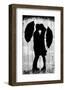 Umbrellas and Love-Loui Jover-Framed Art Print