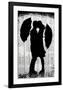 Umbrellas and Love-Loui Jover-Framed Art Print