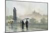 Umbrellas, Charles Bridge, Prague-Trevor Chamberlain-Mounted Giclee Print