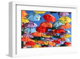 Umbrellas Decor Madrid Getafe-null-Framed Art Print