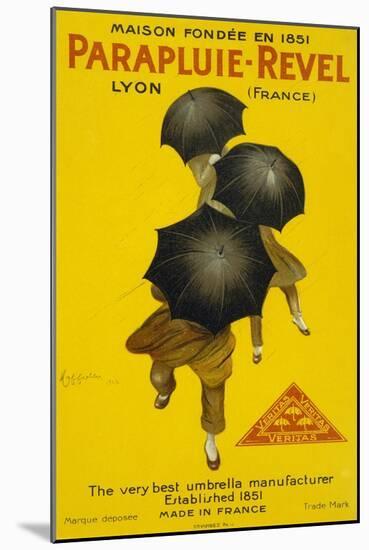 Umbrellas from Parapluie- Revel, Lyons, France - the Very Best Umbrella Manufacturer-null-Mounted Art Print