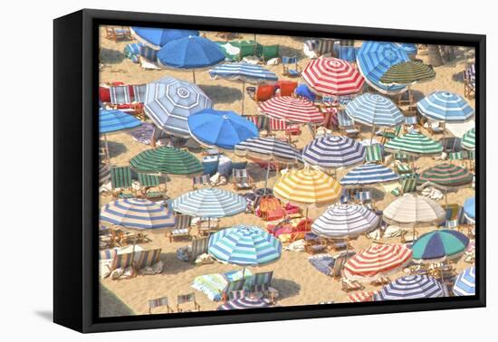 Umbrellas I-null-Framed Stretched Canvas