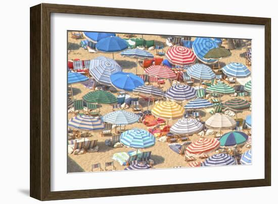 Umbrellas I-null-Framed Art Print