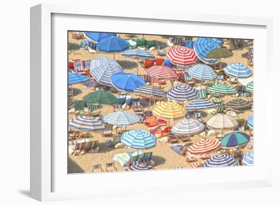 Umbrellas I-null-Framed Art Print