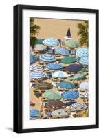 Umbrellas II-null-Framed Art Print