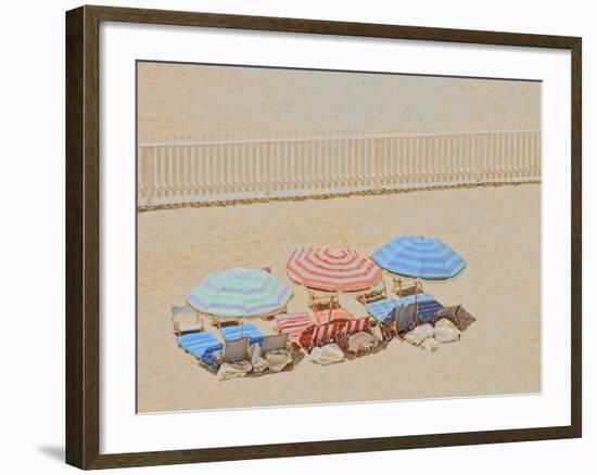 Umbrellas III-null-Framed Art Print