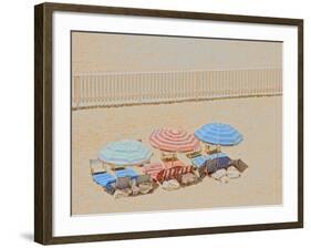 Umbrellas III-null-Framed Art Print