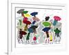 Umbrellas - Jack and Jill, April 1945-Stella May DaCosta-Framed Giclee Print